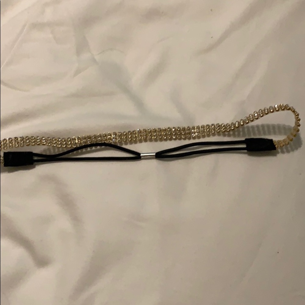 Gold headband